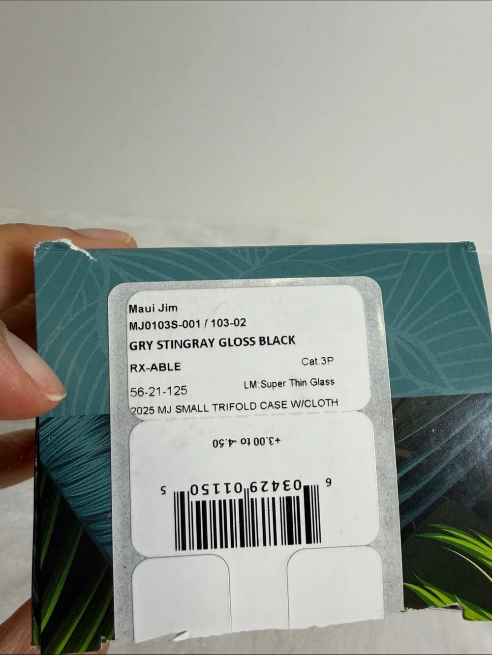 Maui Jim GRY Stingtay Gloss Balck Sunglasses